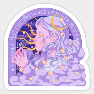 Tranquil Clouds Sticker